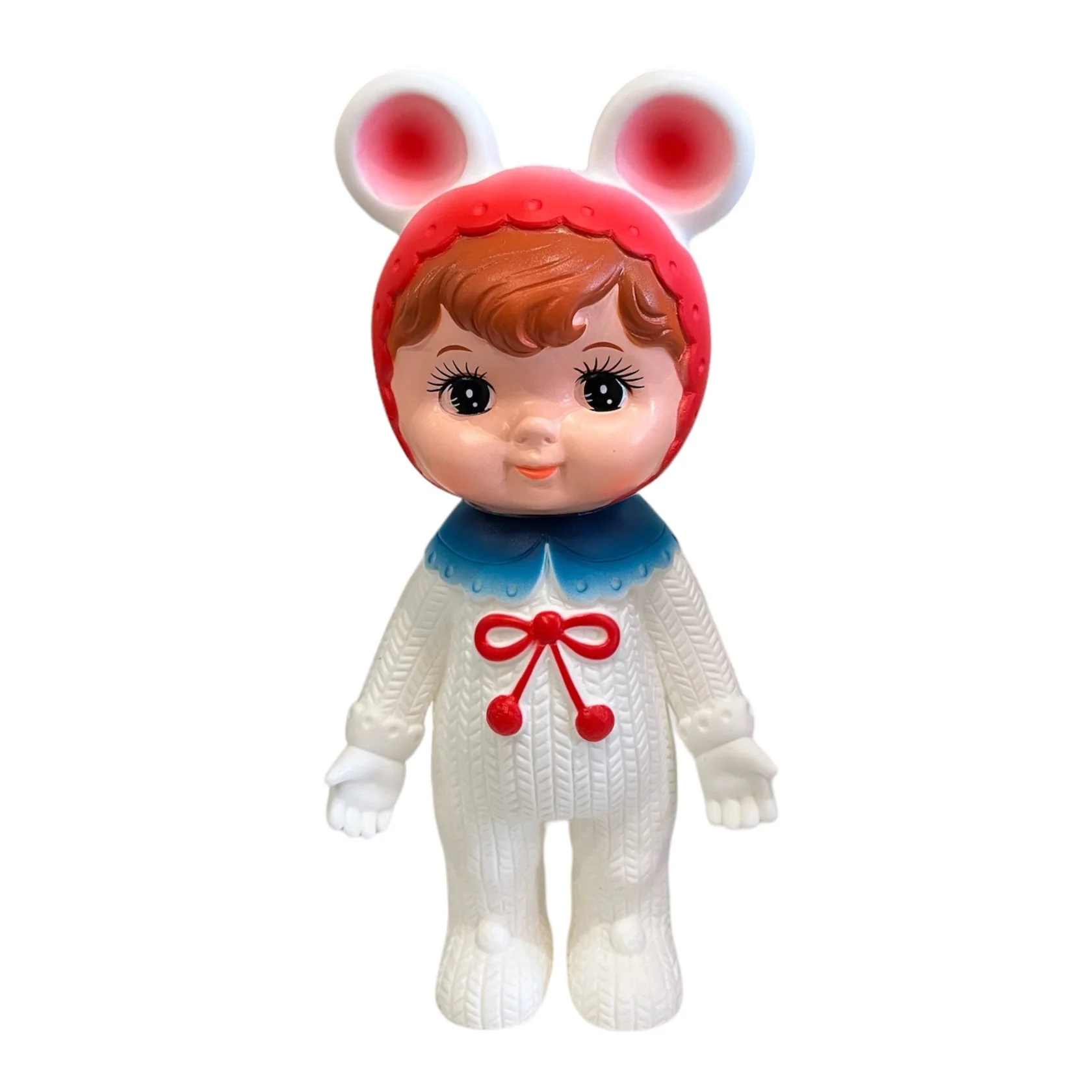 Charmy Chan With Pom Pom Hat |White