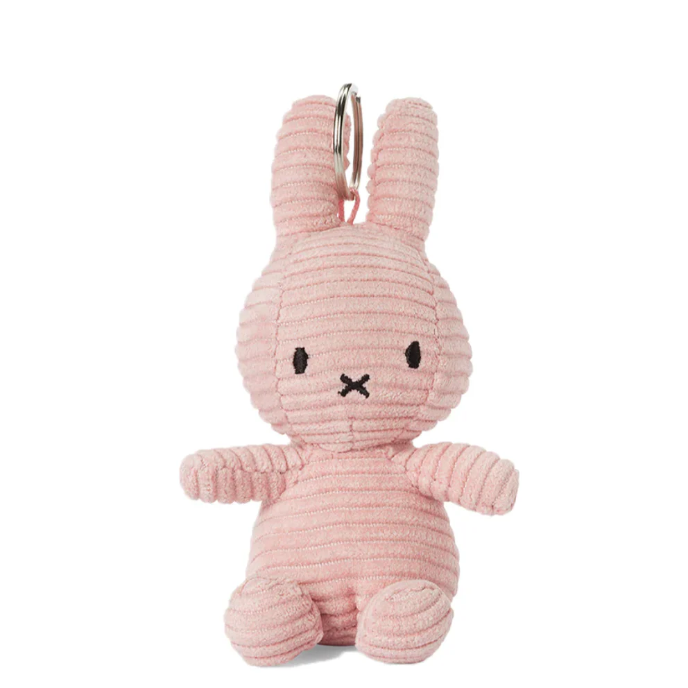 Corduroy Miffy Keychain | Pink