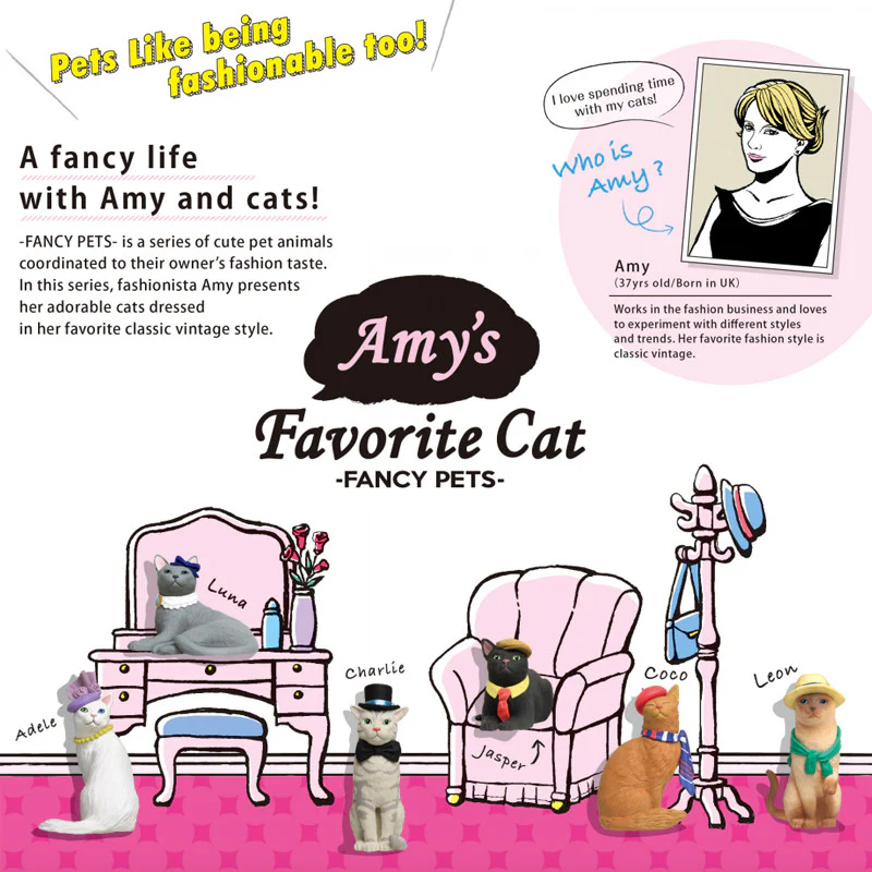 Fancy Pets : Amy's Favorite Cat Blind Box - Image 3