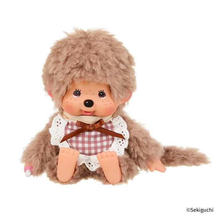 Fluffy Sweet Brown Monchhichi - Image 2
