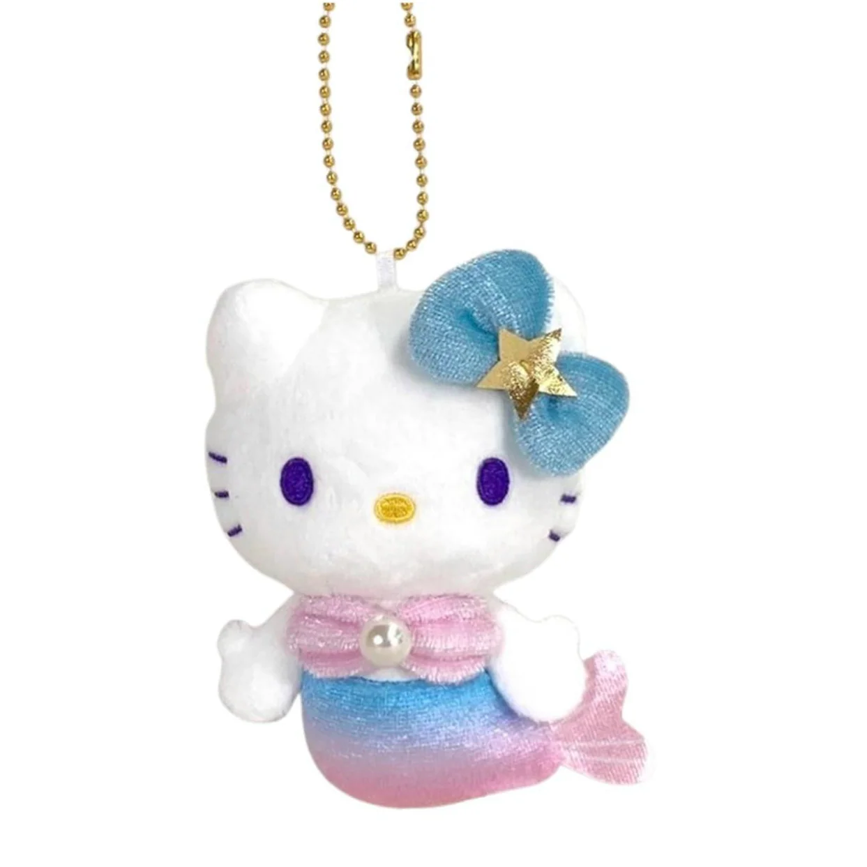 Hello Kitty MC Collection Mermaid Keychain | Gradation Blue