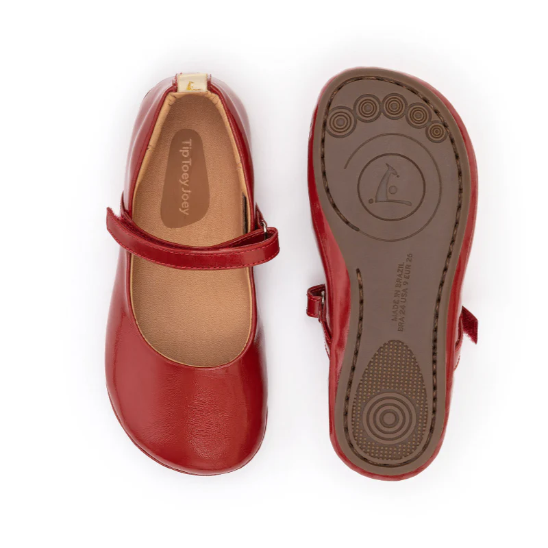 Marie Red Patent Mary Janes - Image 4