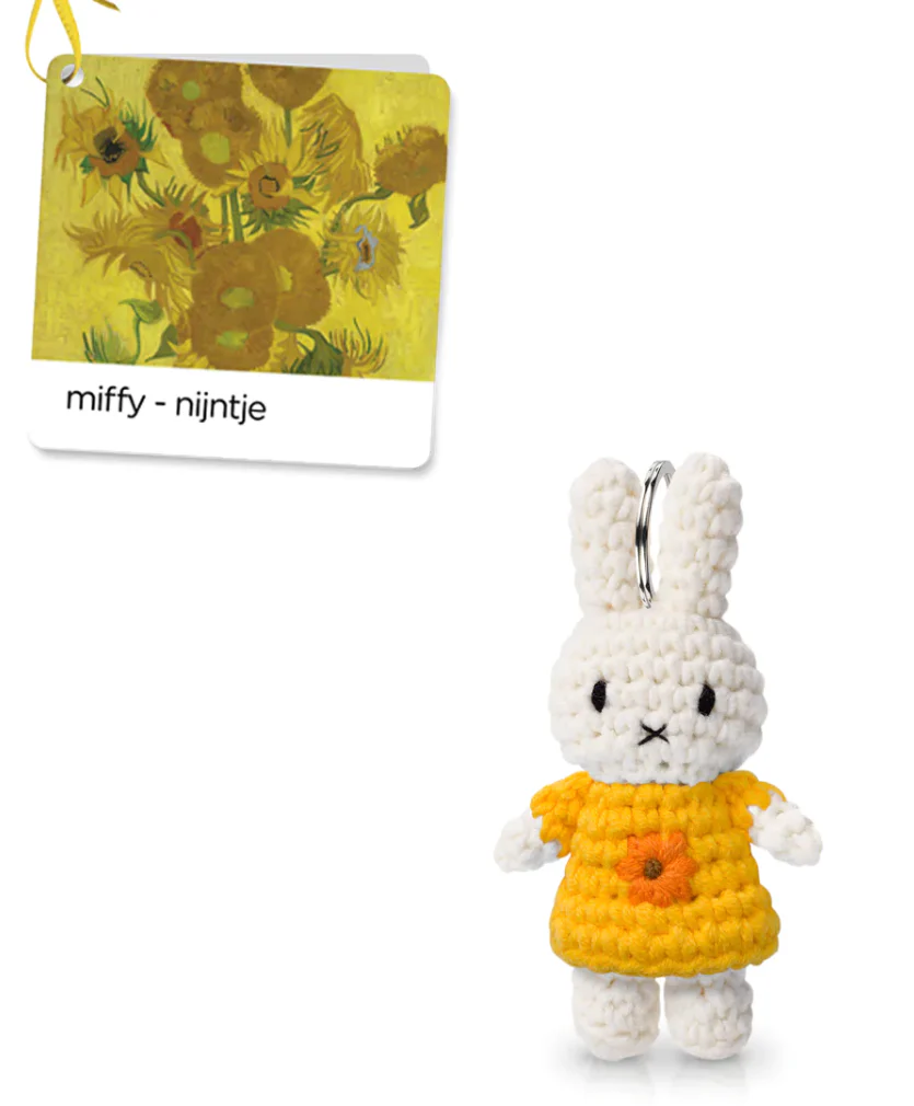 Miffy Key Charm | Sunflower Van Gogh - Image 2