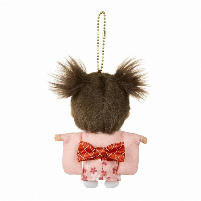 Monchhichi Cherry Blossom Kimono Keychain - Image 3