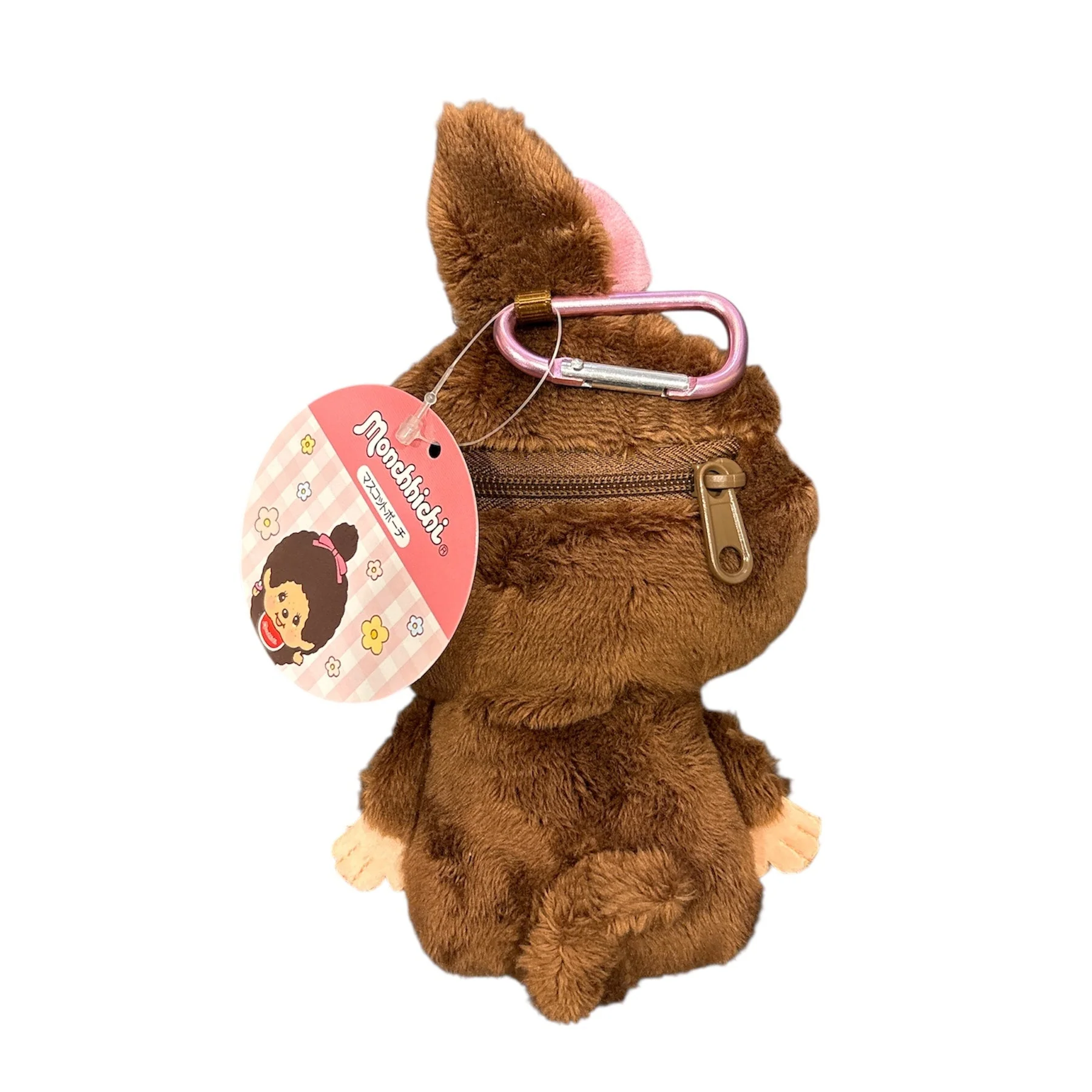 Monchhichi Plushie Clip On Pouch | Girl - Image 2