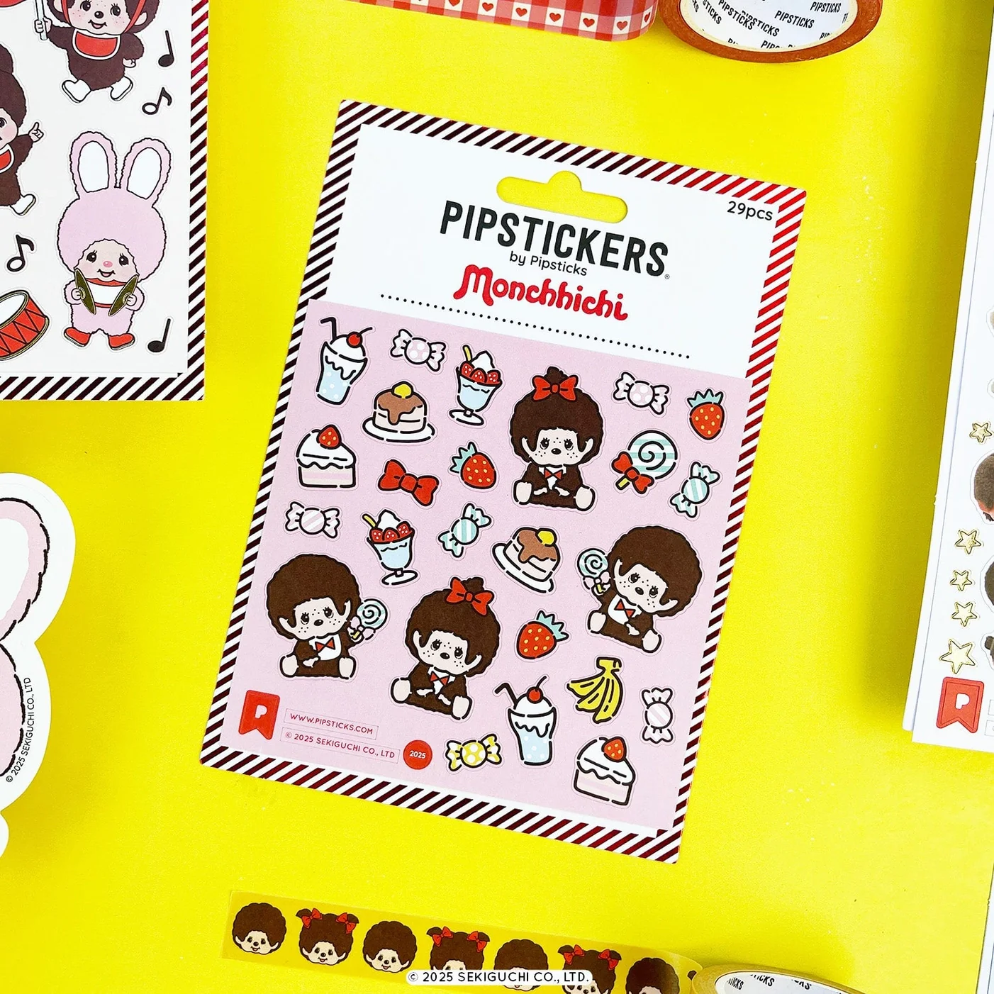 Monchhichi & Sweets Stickers - Image 2