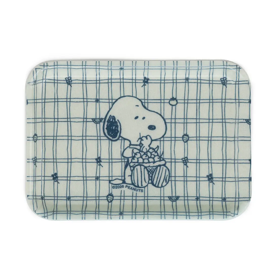 Snoopy Cherry Basket Vintage Style Tray