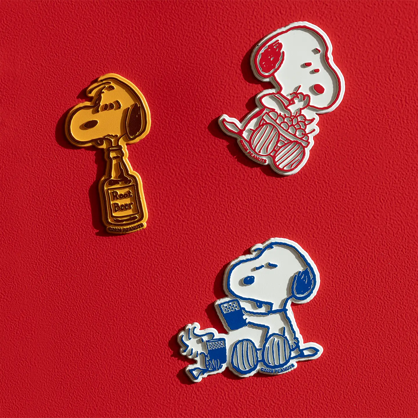 Snoopy Cherry Basket Fridge Magnet - Image 3