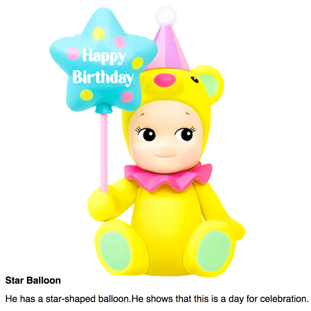 Sonny Angel Birthday Gift Bear Series - Image 5