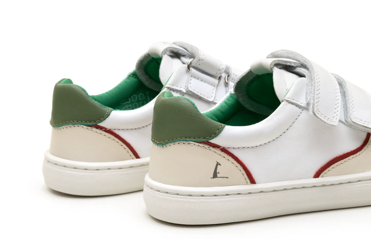Spin Sneaker | White/Salsa/Tapioca - Image 5