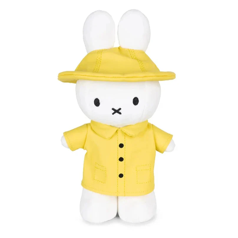 Miffy Standing in Her Yellow Rain Coat