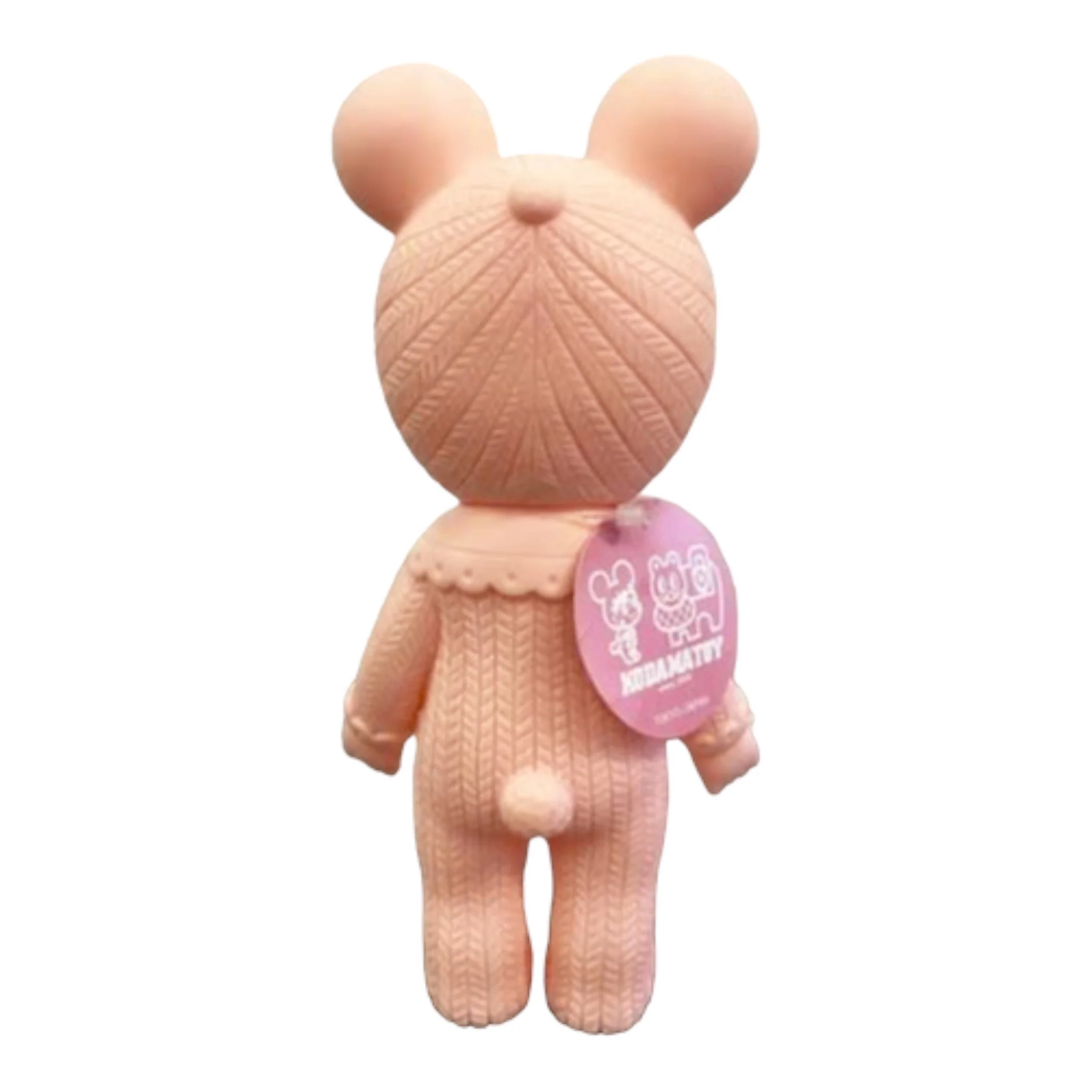 Charmy Chan With Teddy Ear | Pale Pink - Image 3